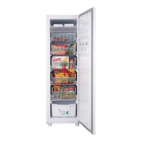 FREEZER E.DE LUJO EVU22D1 200LTS VERT.6 CAJ.