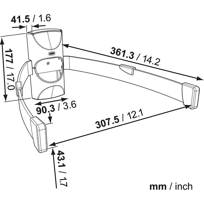 SOPORTE PARA PARLANTE BRIGHT TOUCH S200
