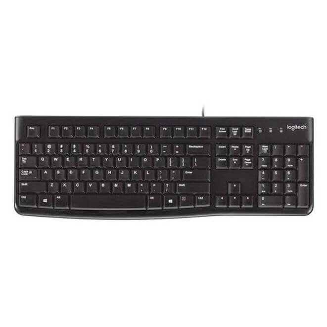TECLADO LOGITECH K120 QWERTY- NEGRO