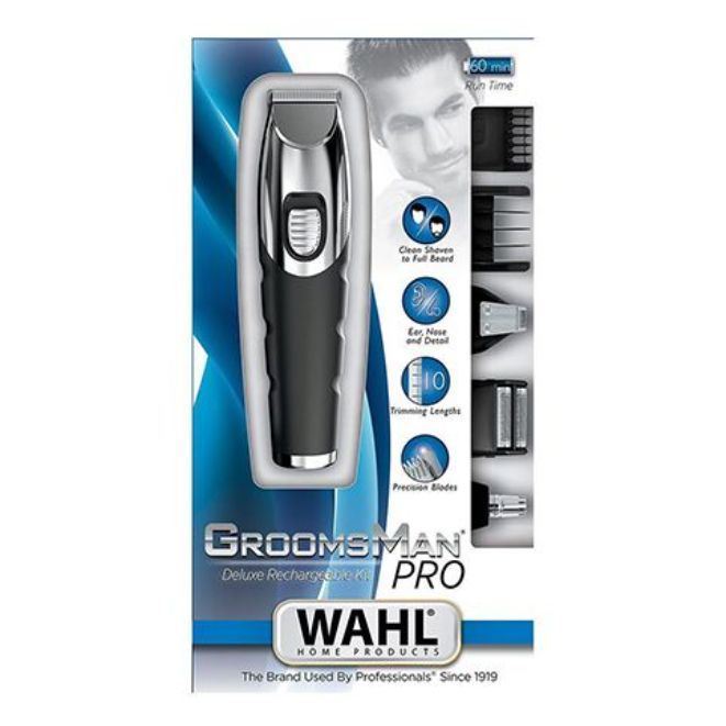 CORTADORA DE BARBA WAHL WAHL GROOMSMAN PRO 9893-028