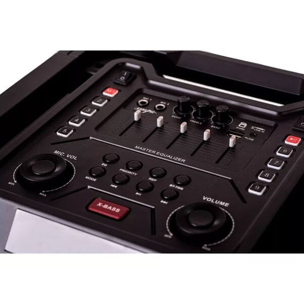 PARLANTE PCBOX NIGHT SP120 120W BLUETOOTH