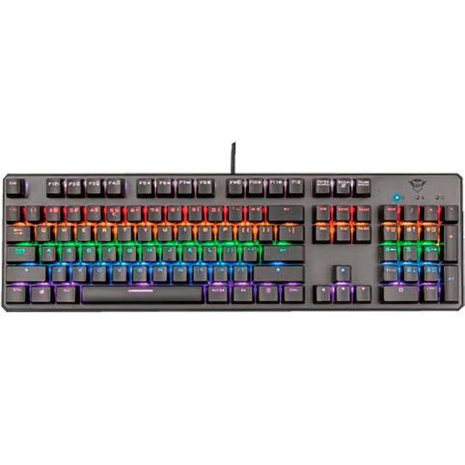 TECLADO TRUST GXT865 ASTA MECANICO GAMER
