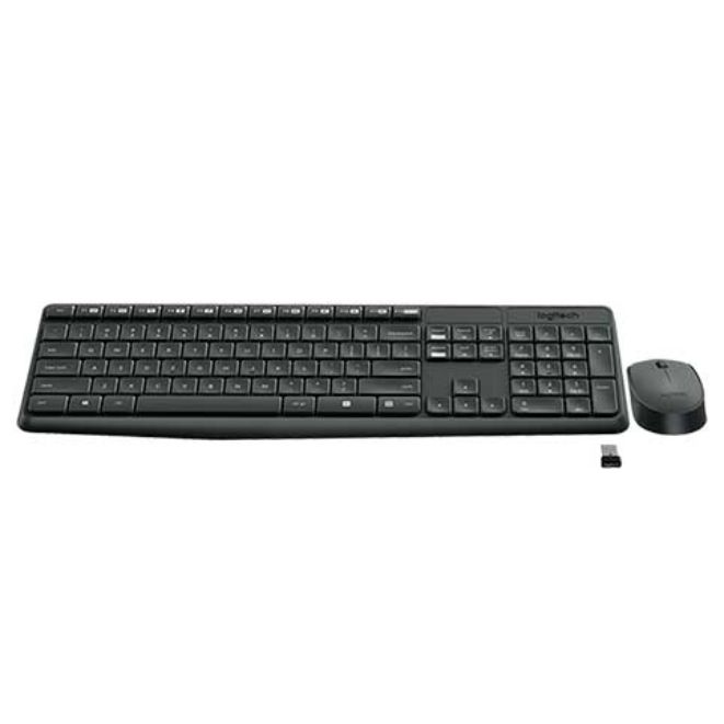 TECLADO + MOUSE MK235 LOGITECH INALAMBRICOS