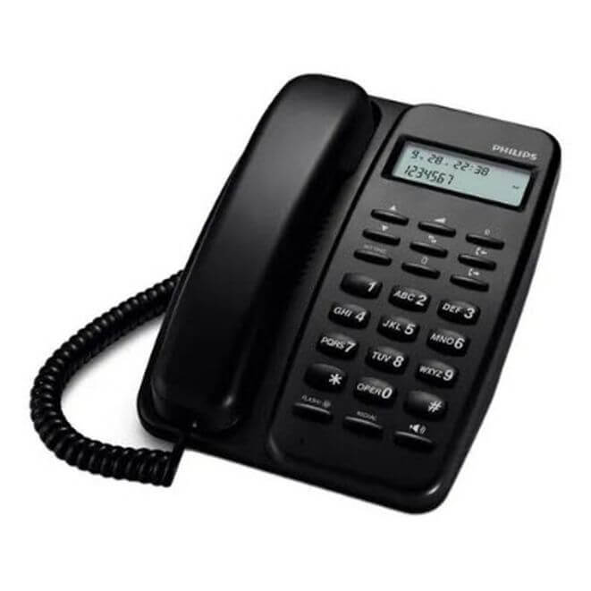 TELEFONO PHILIPS CRD150B/77 IDENTIFICADOR MANOS LIBRES