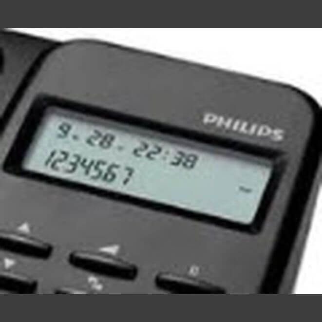TELEFONO PHILIPS CRD150B/77 IDENTIFICADOR MANOS LIBRES