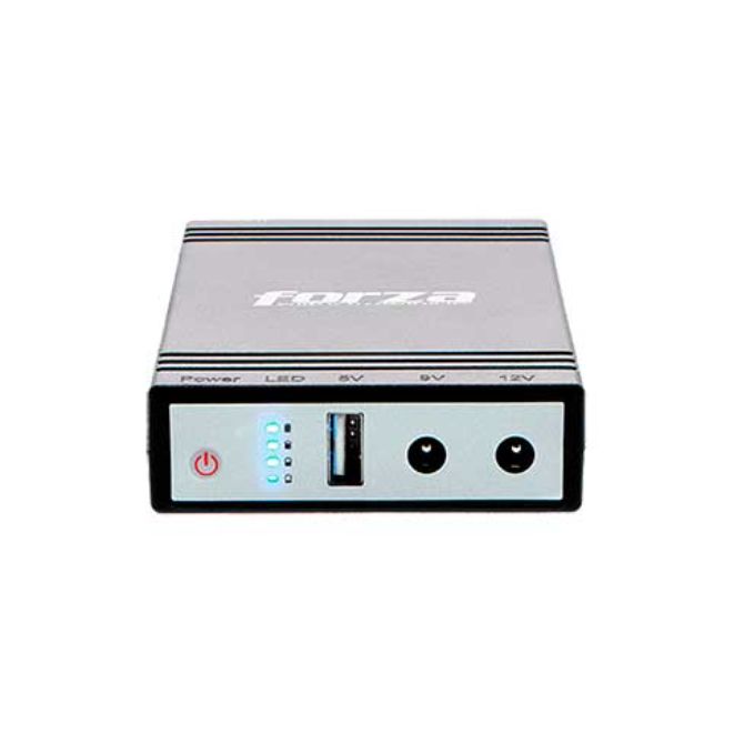 FUENTE DE ALIMENTACIÃ“N DE RESPALDO FORZA DC-140USB