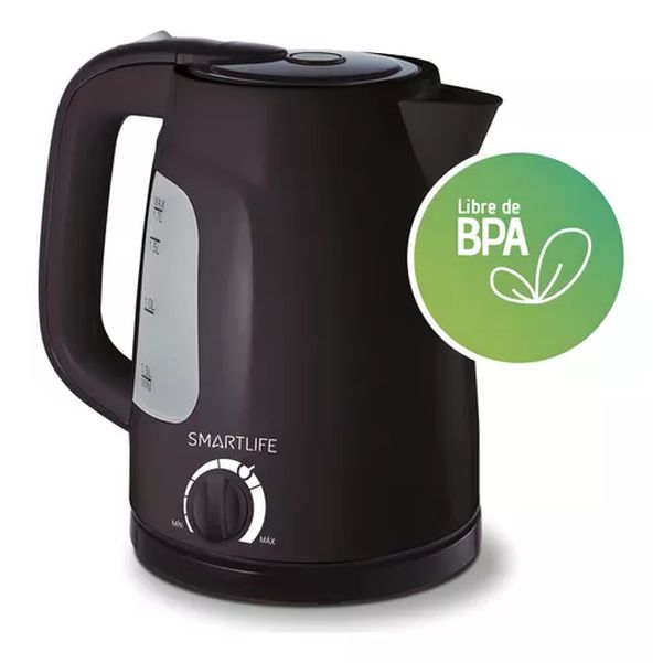 PAVA SMARTLIFE SL-EK1714B 1.7 LITROS REGULABLE NEGRA