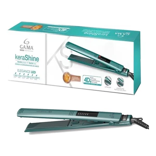 PLANCHITA DE CABELLO GAMA ELEGANCE LED 4D KERA-SHINE