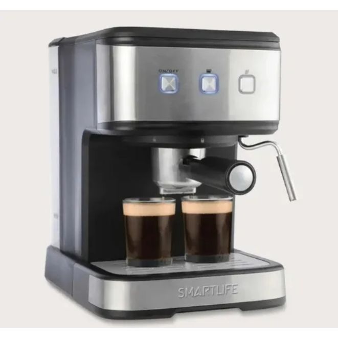 CAFETERA SMARTLIFE EC8501 EXPRESSO 20 BARES - 2 EN 1 CAPSULAS