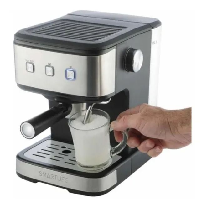 CAFETERA SMARTLIFE EC8501 EXPRESSO 20 BARES - 2 EN 1 CAPSULAS