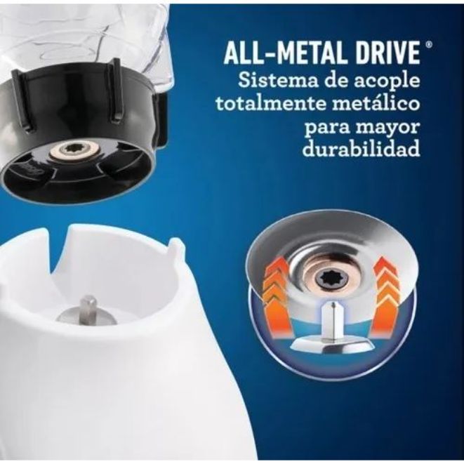 LICUADORA OSTER KALIMAN NEGRA 1.25L 550W 2VEL