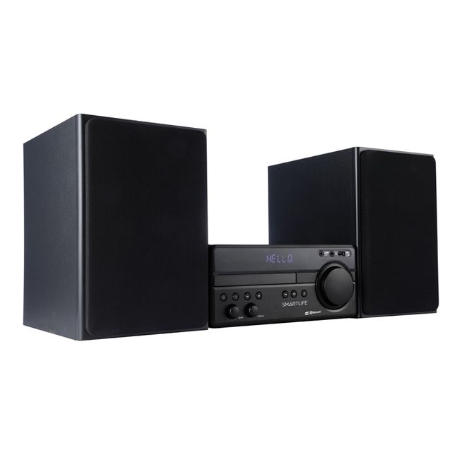 MINICOMPONENTE SMARTLIFE HF100 - CD/MP3/USB/BLUETOOTH - 100RMS