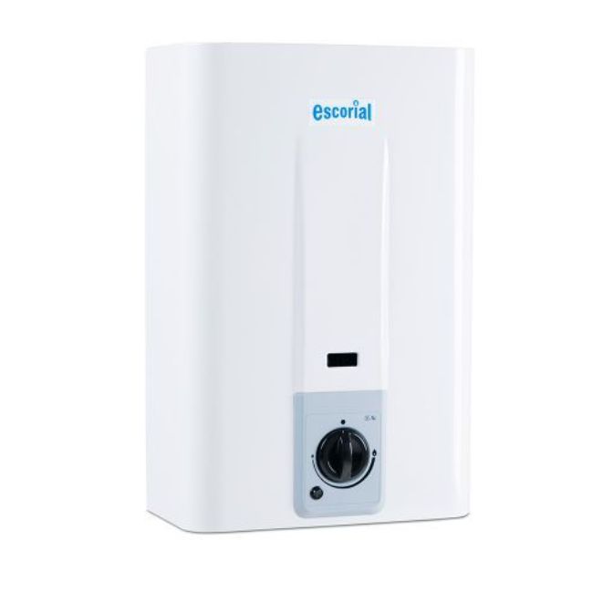 CALEFON ESCORIAL CE-14L BLANCO GAS NATURAL