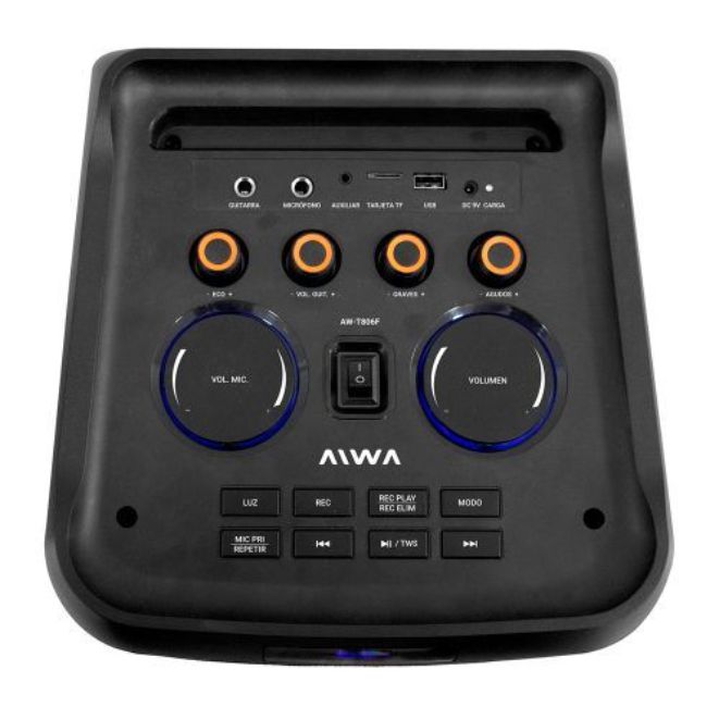 PARLANTE AIWA AW-T806F 6.5PX2 BT 8000W TWS BA