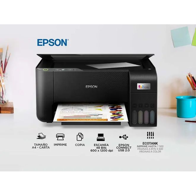 IMPRESORA MULTIFUNCION EPSON ECOTANK L3210