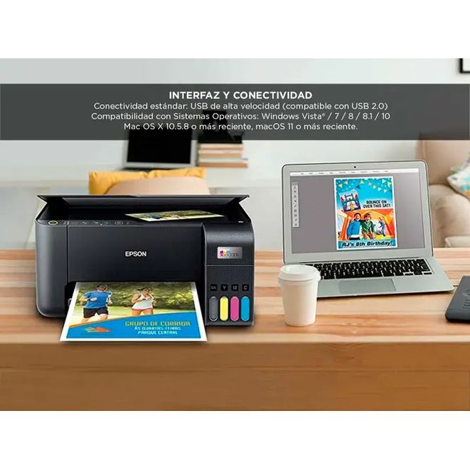 IMPRESORA MULTIFUNCION EPSON ECOTANK L3210