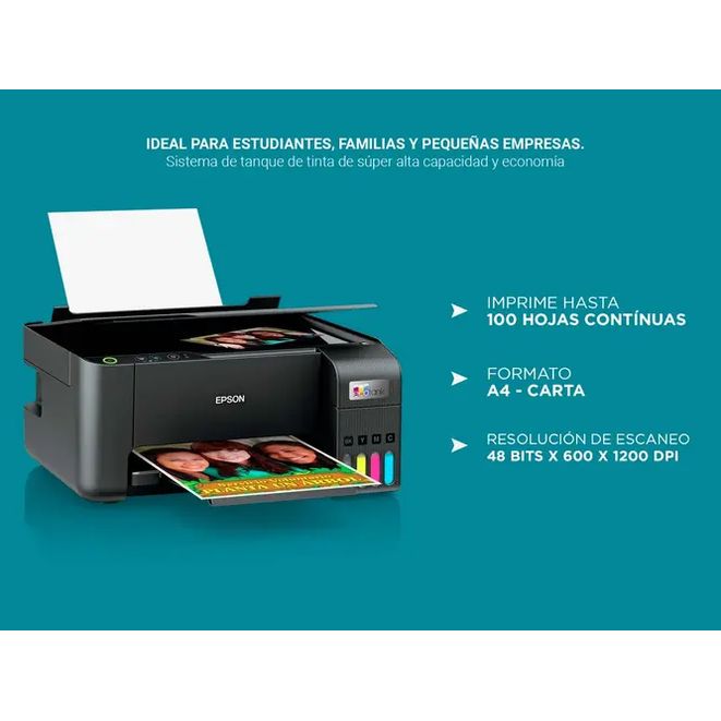 IMPRESORA MULTIFUNCION EPSON ECOTANK L3210