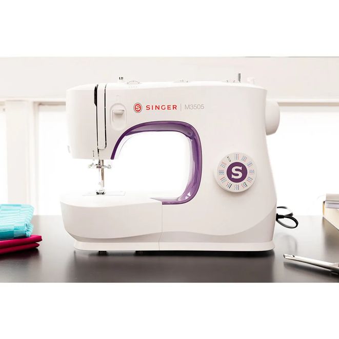 MAQUINA DE COSER SINGER M3505C AUTOMATICA - 33 DISEÑOS