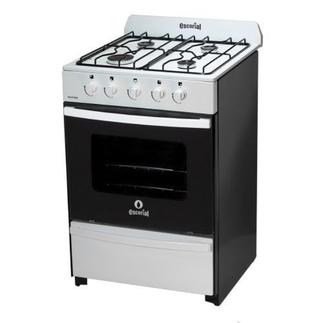 COCINA ESCORIAL MASTER CLASSIC BLANCA 56CM - GAS ENVASADO