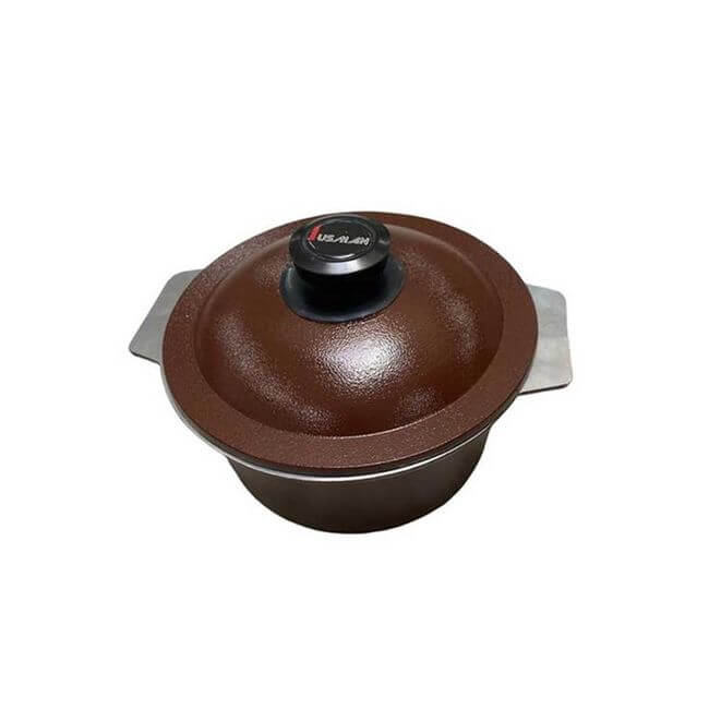 OLLA USMAN 22 2LT ALUMINIO INTERIOR PULIDO