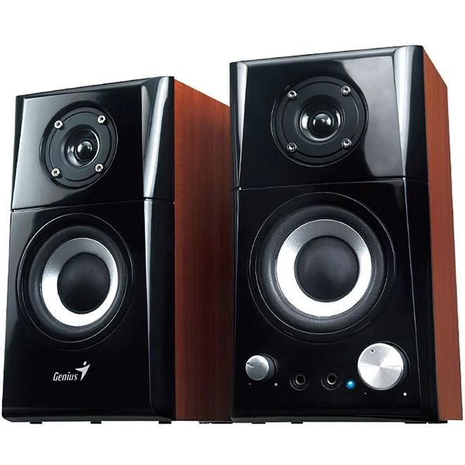 PARLANTES GENIUS SP-H500 14W / WOOD (2UNID)