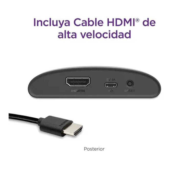 CONECTOR ROKU EXPRESS 4K 3940MX 1GB