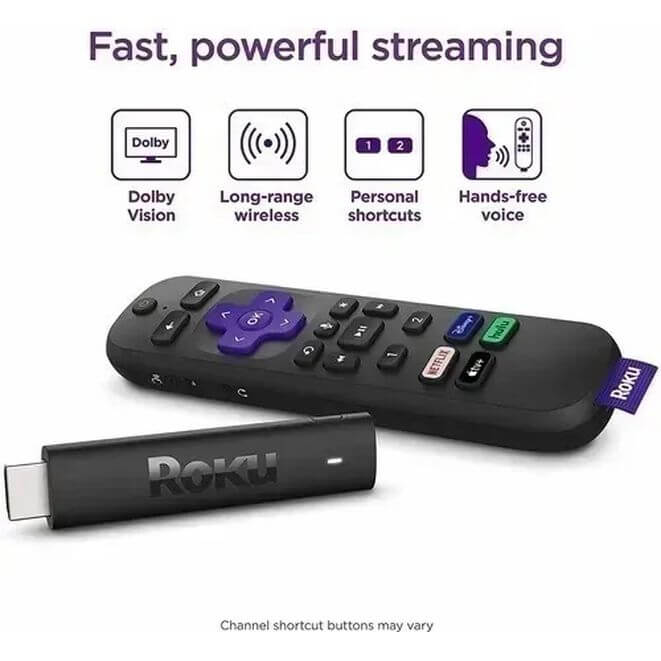 CONECTOR ROKU STREAMING STICK 4K 3820MX 1GB