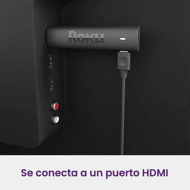 CONECTOR ROKU STREAMING STICK 4K 3820MX 1GB