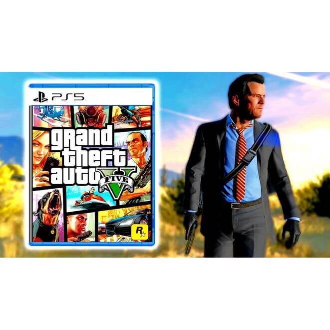 GTA V GRAND THEFT AUTO 5 - JUEGO SONY PS5 - LATAM
