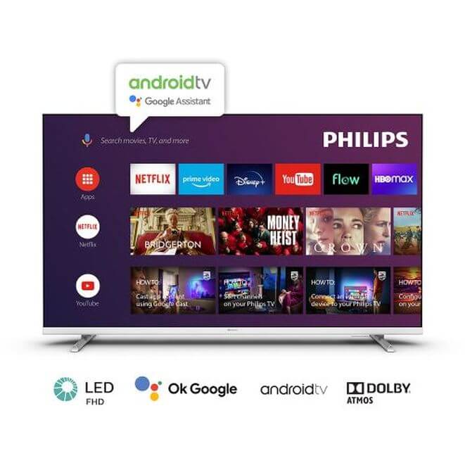 SMART TV PHILIPS 43P FHD ANDROID TV 43PFD6927/77