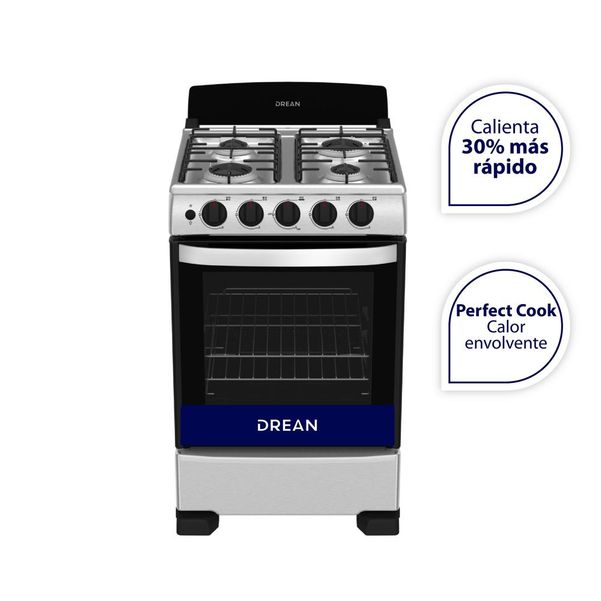 COCINA DREAN CD5502AI 56CM MULTIGAS ACERO
