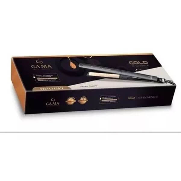 PLANCHITA DE CABELLO GAMA ELEGANCE LED PTC GOLD AF