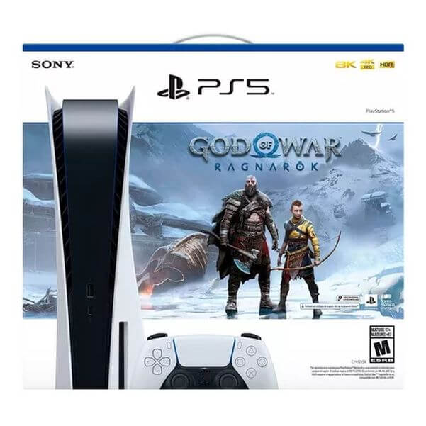 PLAY STATION 5 SONY (PS5) STANDARD - EDICION GOD OF WAR RAGNAROK