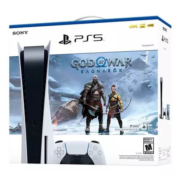 PLAY STATION 5 SONY (PS5) STANDARD - EDICION GOD OF WAR RAGNAROK