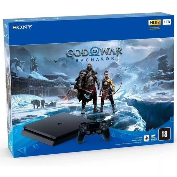 PLAY STATION 4 SONY PS4 1TB GOD OF WAR RAGNAROK