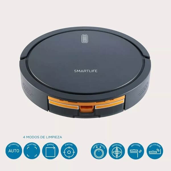 ASPIRADORA SMARTLIFE SL-RVC013 TRAPEA HEPA
