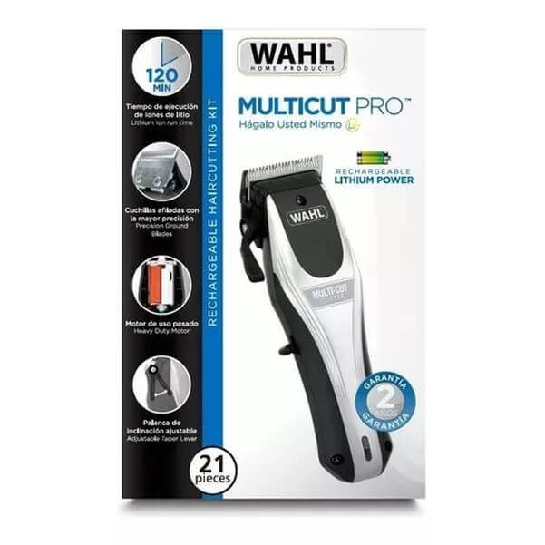 CORTADORA CABELLO WAHL MULTICUT 21 ACCESORIOS