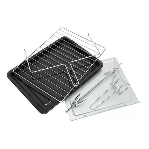 HORNO ELECTRICO ENOVA 35 LITROS INOX CONVECCION+SPIEDO