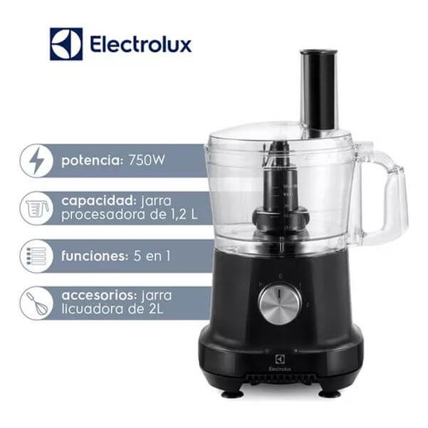 PROCESAD.ELECTROLUX FPA25 750W 2V C/LICUADORA
