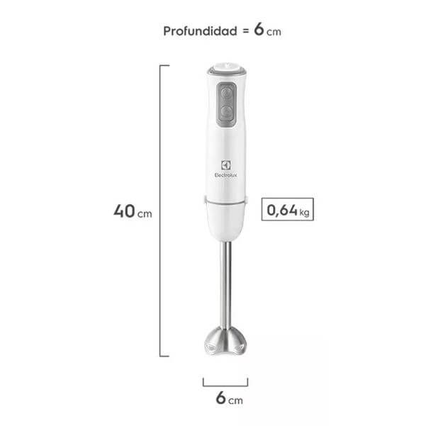 MIXER ELECTROLUX IBA35 850W VASO + BATIDORA + PICADORA