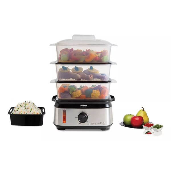 VAPORIERA LILIANA AV925 NATURAL CHEF INOX 3B