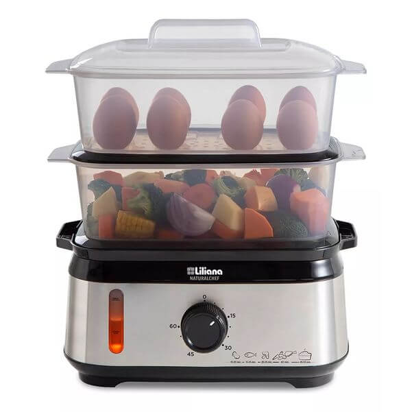 VAPORIERA LILIANA AV925 NATURAL CHEF INOX 3B