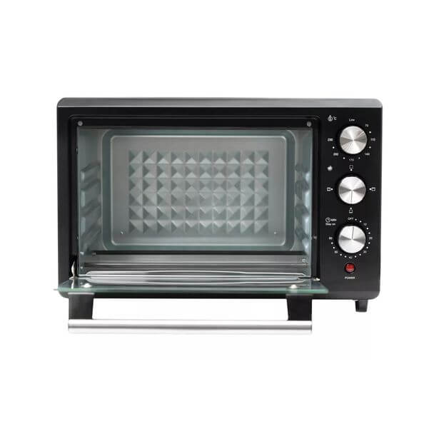 HORNO GRILL ENOVA 25 LITROS TIMER 1500W NEGRO