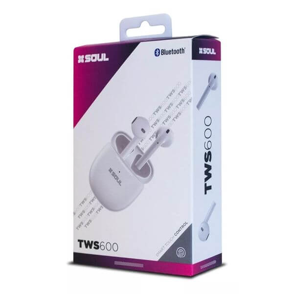 AURICULAR SOUL TWS 600 NEGRO IN EAR BT 4H/10M