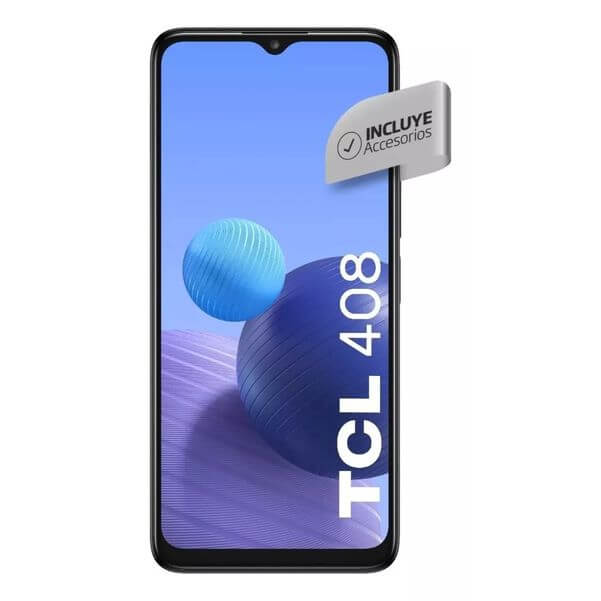 CELULAR TCL 408 6.6P 50MP 6GB RAM/64GB SD ANDROID 12 - BLUE