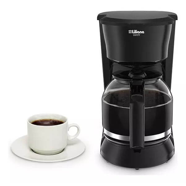 CAFETERA LILIANA AC930 1.8L 18POC 900W NEGRA