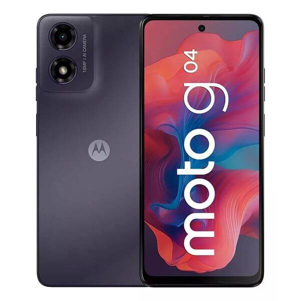 CELULAR MOTOROLA G04 6.5P 16MP 4GB RAM/64GB SD NEGRO