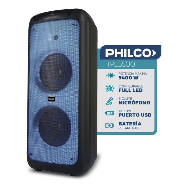 PARLANTE PHILCO TPL5500 9400W BLUETOOTH DRIVER