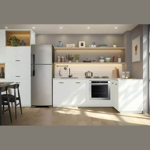 HELADERA WHIRLPOOL WRM42HK NO FROST 386L INOXIDABLE INVERTER