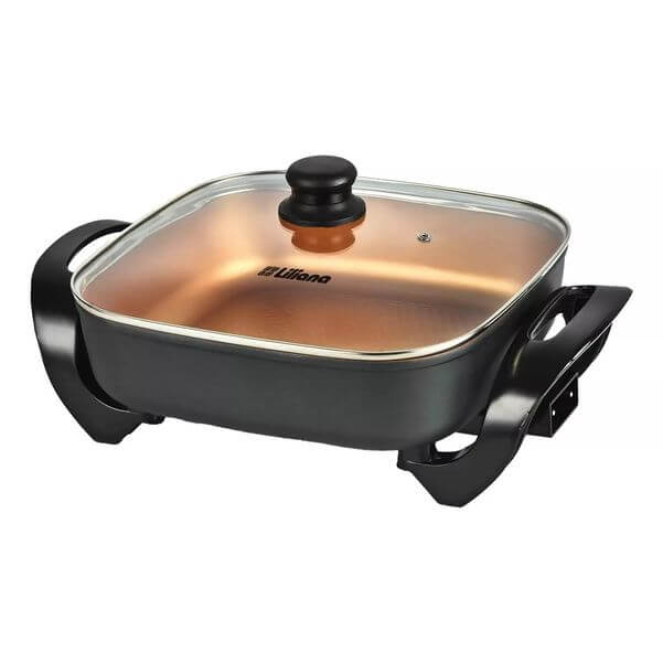 PARRILLA ELECTRICA LILIANA AK910 7EN1 1500W COBRE